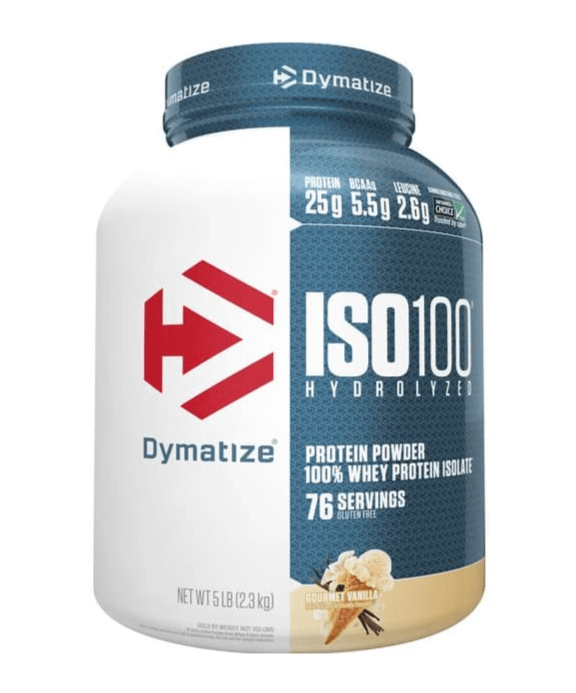Dymatize ISO100 Whey - Vanilla 5 lb - Five Natural