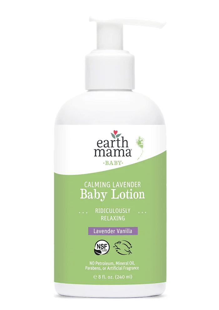 Earth Mama Calming Lavender Baby Lotion 240mL - Five Natural