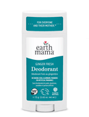 Earth Mama Ginger Fresh Deodorant 85g - Five Natural