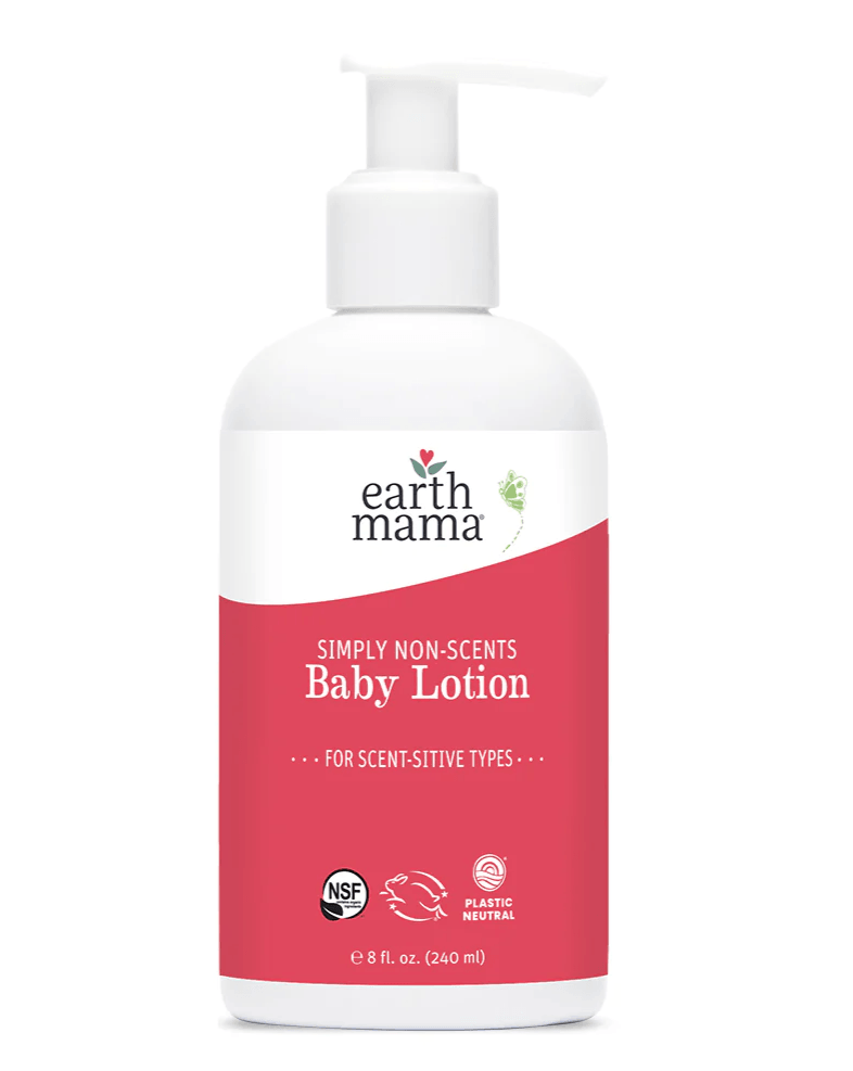 Earth Mama Simply Non Scents Baby Lotion 240mL - Five Natural