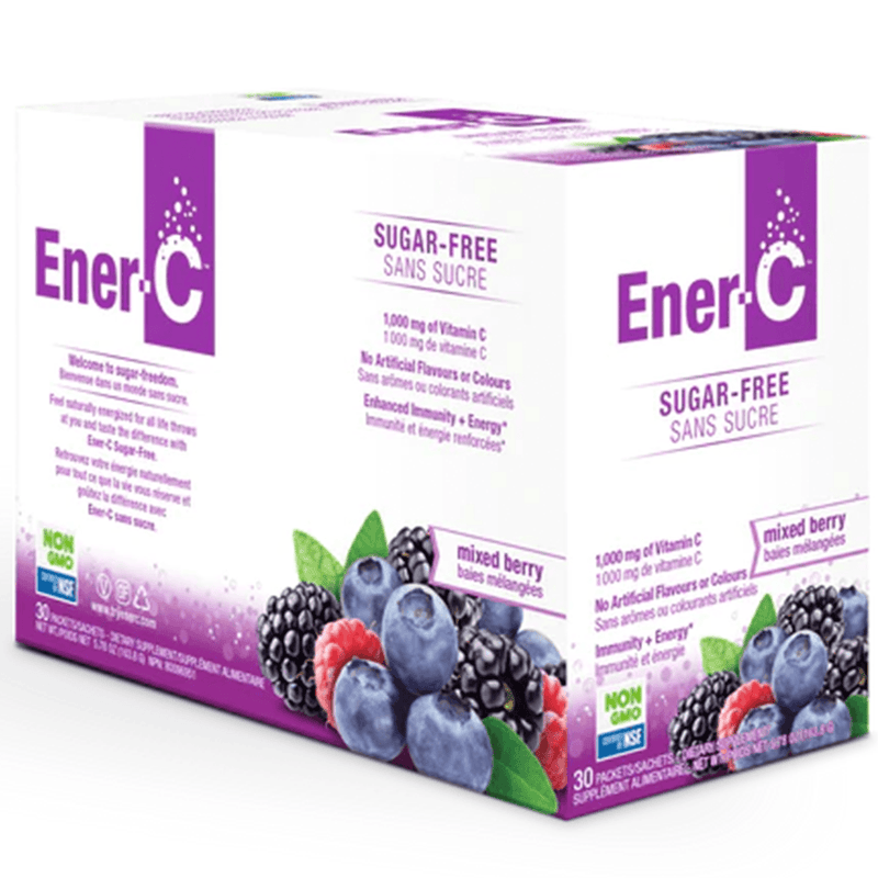 Ener-Life Ener-C Sugar Free Mixed Berry 30 Sachets - Five Natural