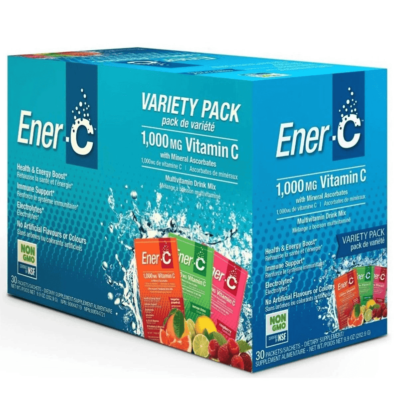 Ener-Life Ener-C Variety Pack 30 Sachets - Five Natural