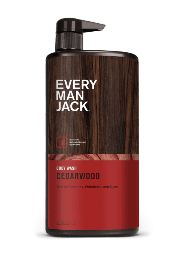 Every Man Jack Body Wash Cedarwood 500mL - Five Natural