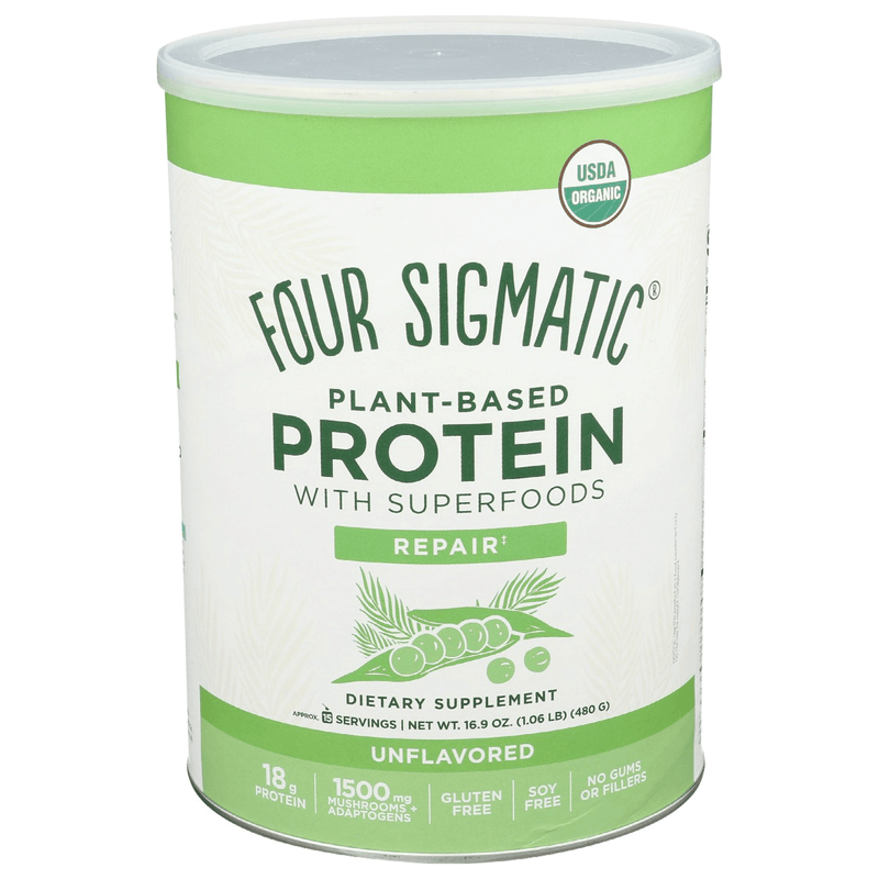 Plant-Based Protein with Superfoods - Unflavoured - 15 Servings480 g - Five Natural