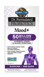 Garden of Life Dr. Formulated Mood+ 50B Refrigerator Stable 60 Veg Capsules - Five Natural