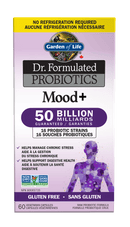 Garden of Life Dr. Formulated Mood+ 50B Shelf Stable 60 Veg Capsules - Five Natural