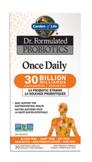 Garden of Life Dr. Formulated Once Daily 30B Refrigerator Stable 30 Veg Capsules - Five Natural