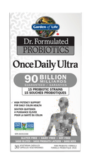Garden of Life Dr. Formulated Once Daily Ultra 90B Refrigerator Stable 30 Veg Capsules - Five Natural