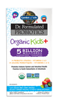 Garden of Life Dr. Formulated Organic Kids+ Refrigerator Stable Berry Cherry 30 Chewable Tablets - Five Natural