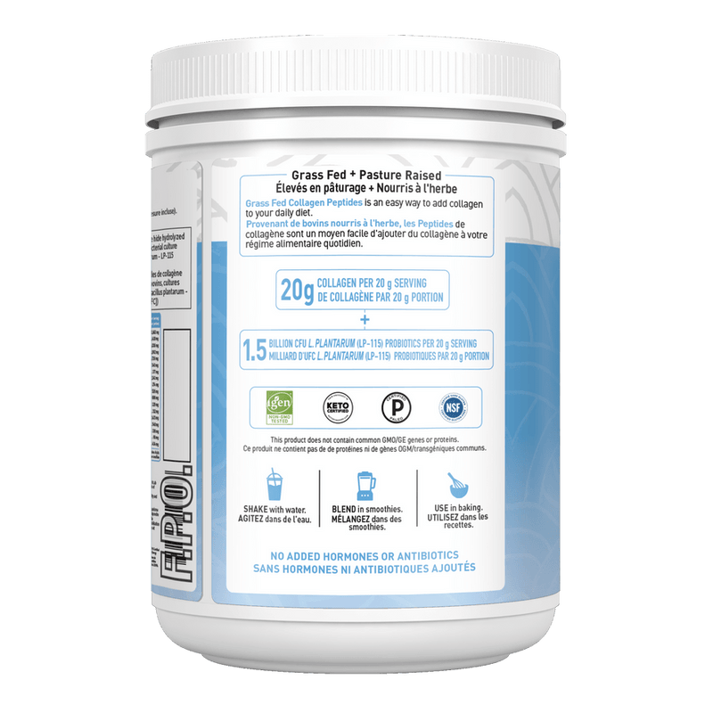 Garden of Life Grass Fed Collagen Peptides Unflavoured 560g - Five Natural