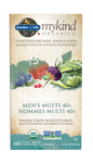 Garden of Life mykind Organics Multivitamin Men’s Multi 40+ 60 Tablets - Five Natural