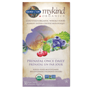 Garden of Life mykind Organics Multivitamin Prenatal Once Daily 30 Tablets - Five Natural