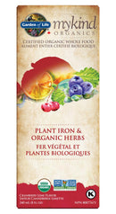 Garden of Life mykind Organics Plant Iron & Organic Herbs 240mL - Five Natural