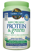 Garden of Life RAW Organic Protein & greens Vanilla 550g - Five Natural