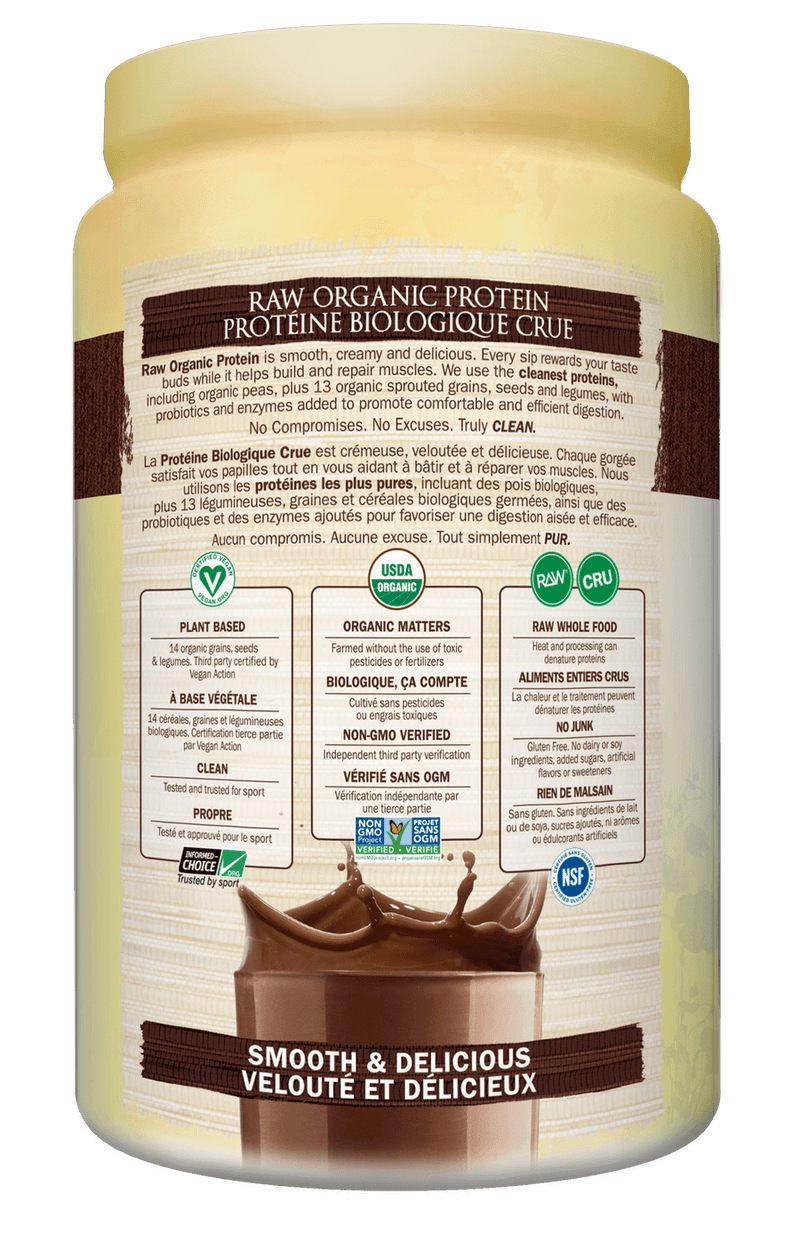 Garden of Life RAW Organic Protein Chocolate 660g - Five Natural