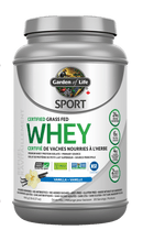 Garden of Life SPORT Certified Grass Fed Whey Vanilla 652g - Five Natural