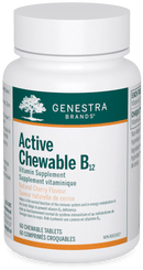 Genestra Active B12 60 Chewable Tablets - Five Natural