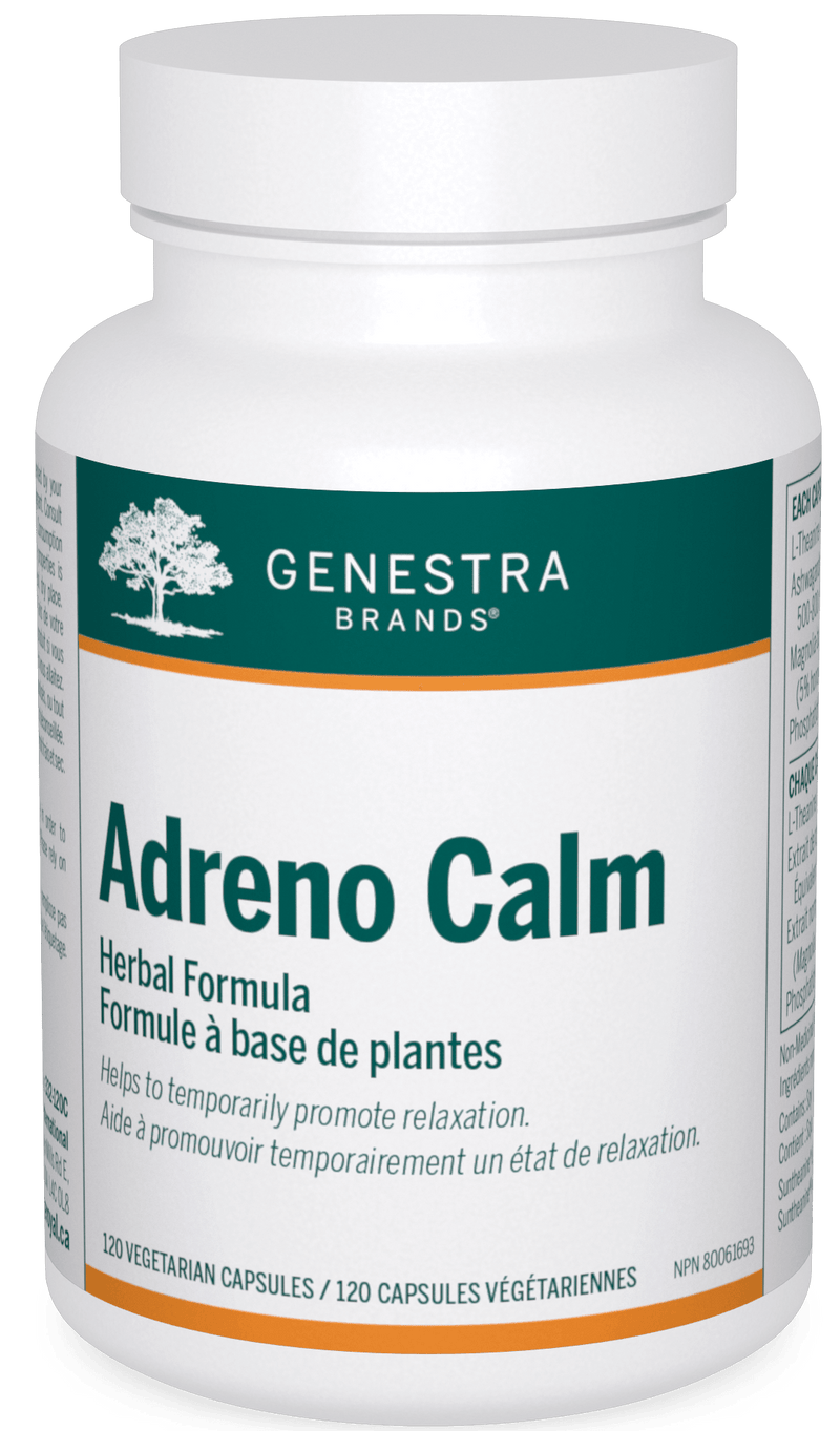 Genestra Adreno Calm 120 Veg Capsules - Five Natural