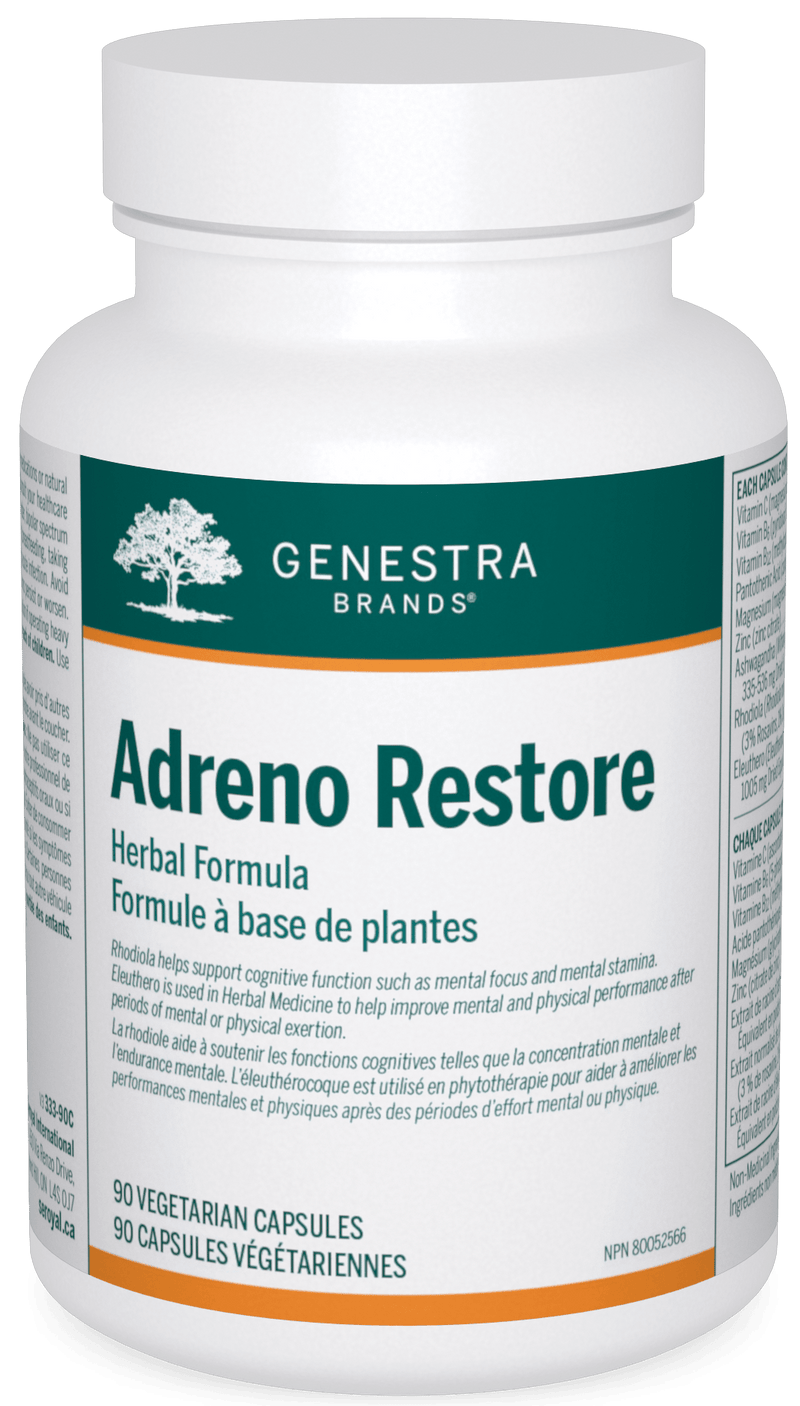 Genestra Adreno Restore 90 Veg Capsules - Five Natural