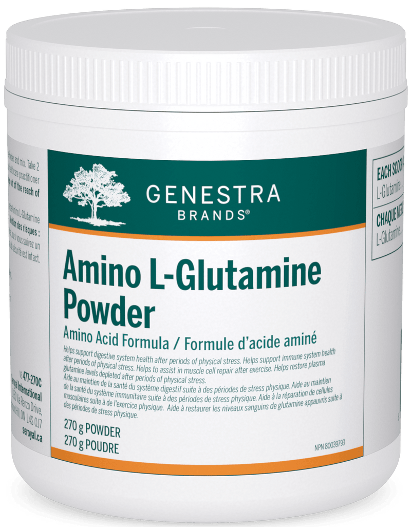 Genestra Amino L-Glutamine Powder 270g - Five Natural