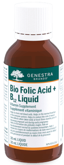 Genestra Bio Folic Acid+B12 Liquid 30mL - Five Natural