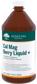 Genestra Cal Mag Berry Liquid+ 450mL - Five Natural