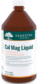 Genestra Cal Mag Liquid Mint 450mL - Five Natural