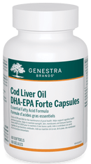 Genestra Cod Liver Oil DHA/EPA Forte 60 Softgels - Five Natural