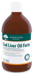 Genestra Cod Liver Oil Forte Liquid 500mL - Five Natural
