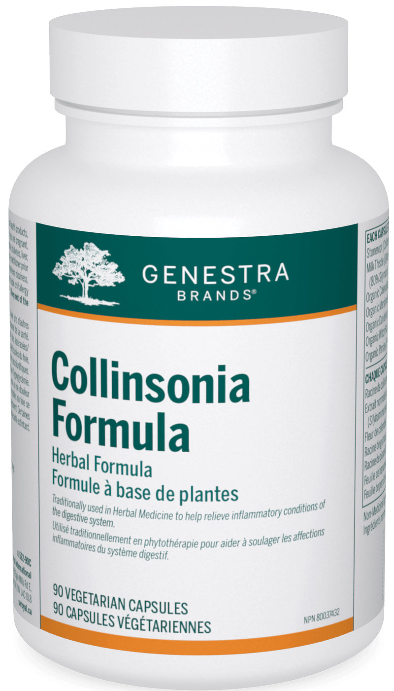 Genestra Collinsonia Formula 90 Capsules - Five Natural