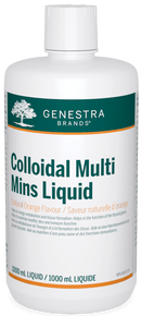 Genestra Colloidal Multi Mins Liquid Orange 1000mL - Five Natural