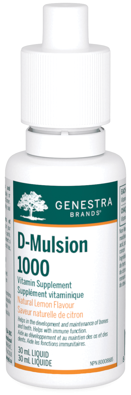 Genestra D-Mulsion 1000 (Lemon) 30mL - Five Natural