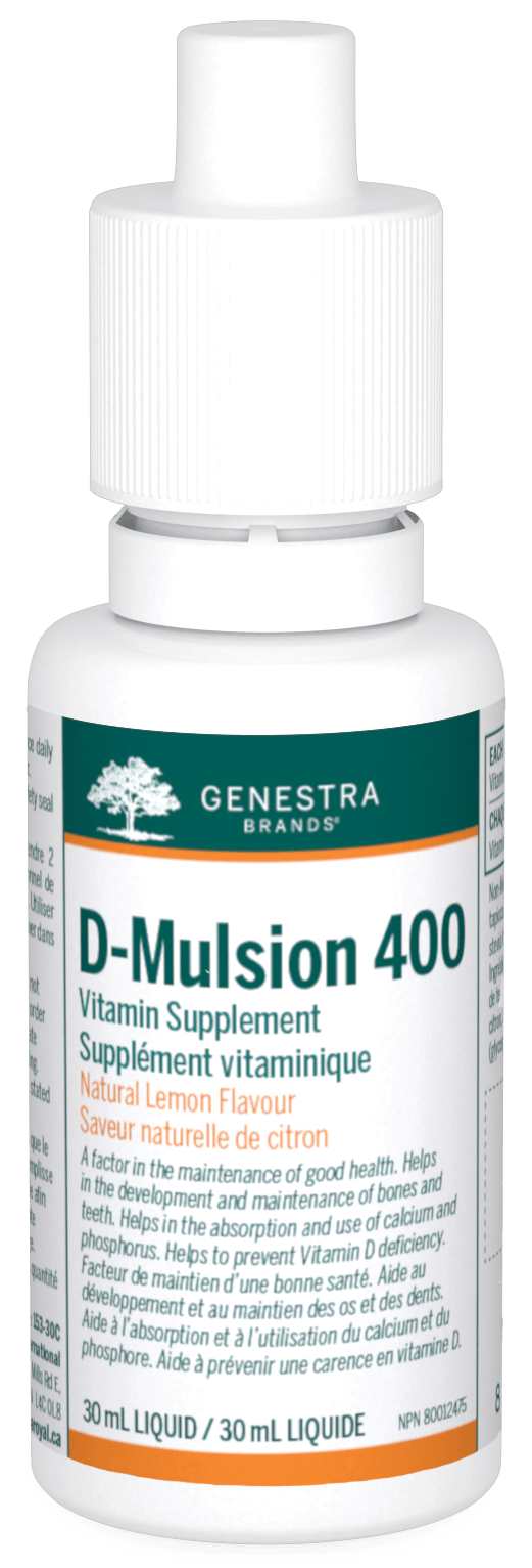 Genestra D-Mulsion 400 30mL - Five Natural