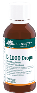 Genestra D3 1000 Drops 30mL - Five Natural