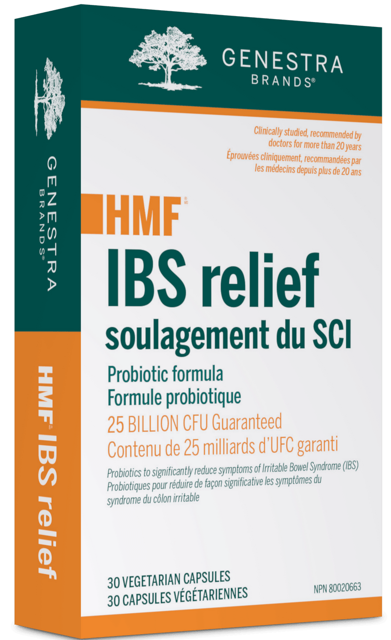 Genestra HMF IBS Relief 30 Capsules - Five Natural