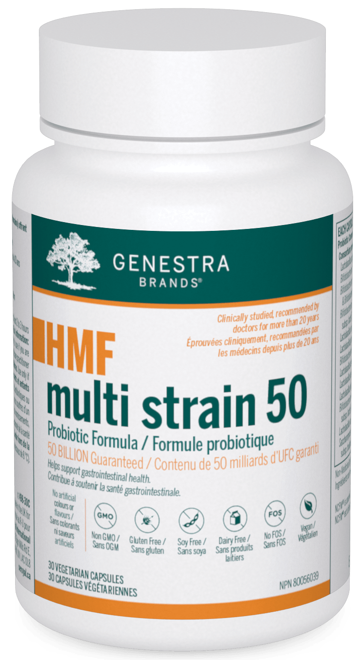 Genestra HMF Multi Strain 50 30 Veg Capsules - Five Natural