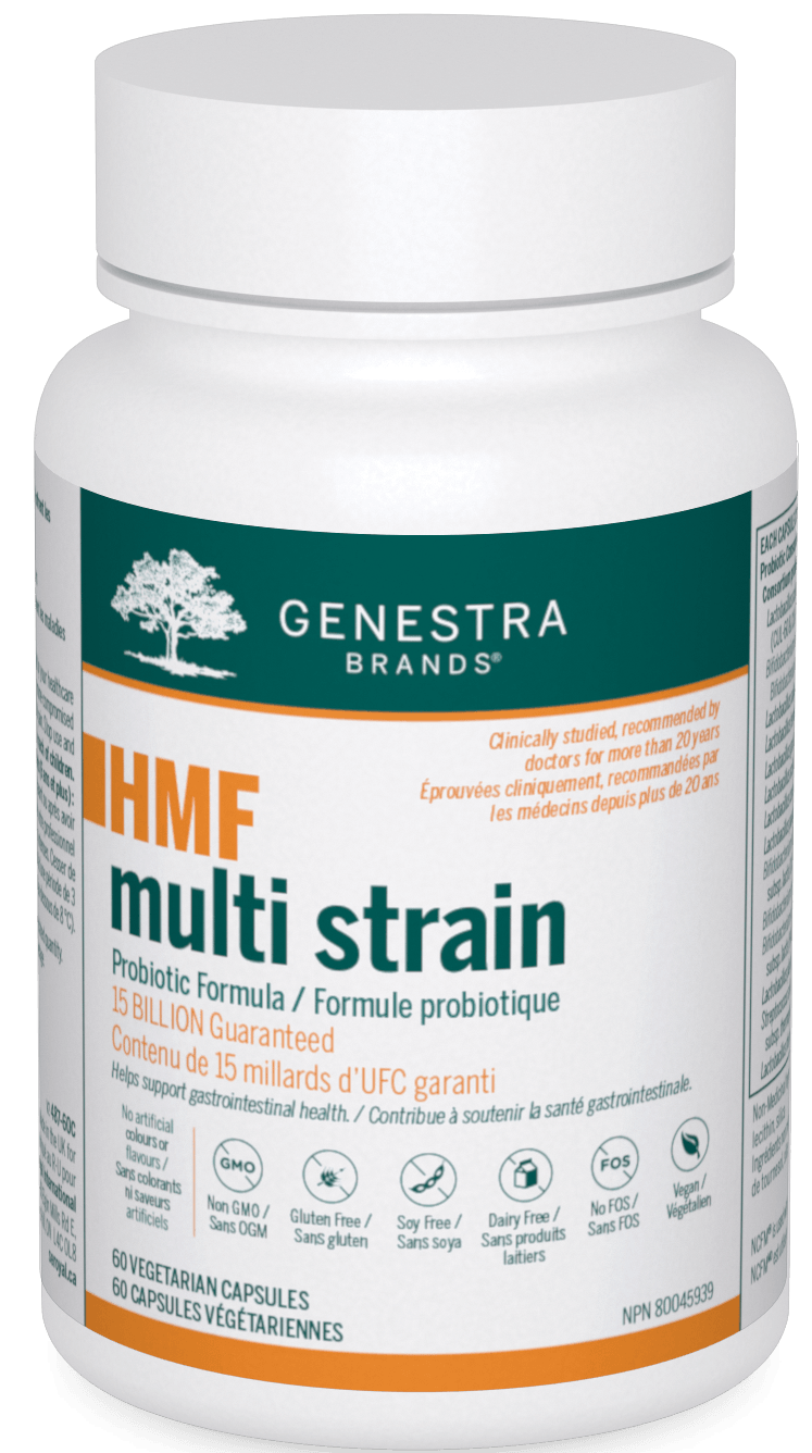 Genestra HMF Multi Strain 60 Capsules - Five Natural