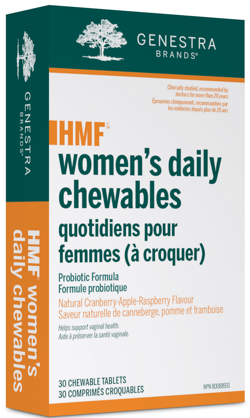 Genestra HMF Women's Daily 30 Chewable Tablets - Five Natural
