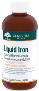 Genestra Liquid Iron Raspberry 240mL - Five Natural