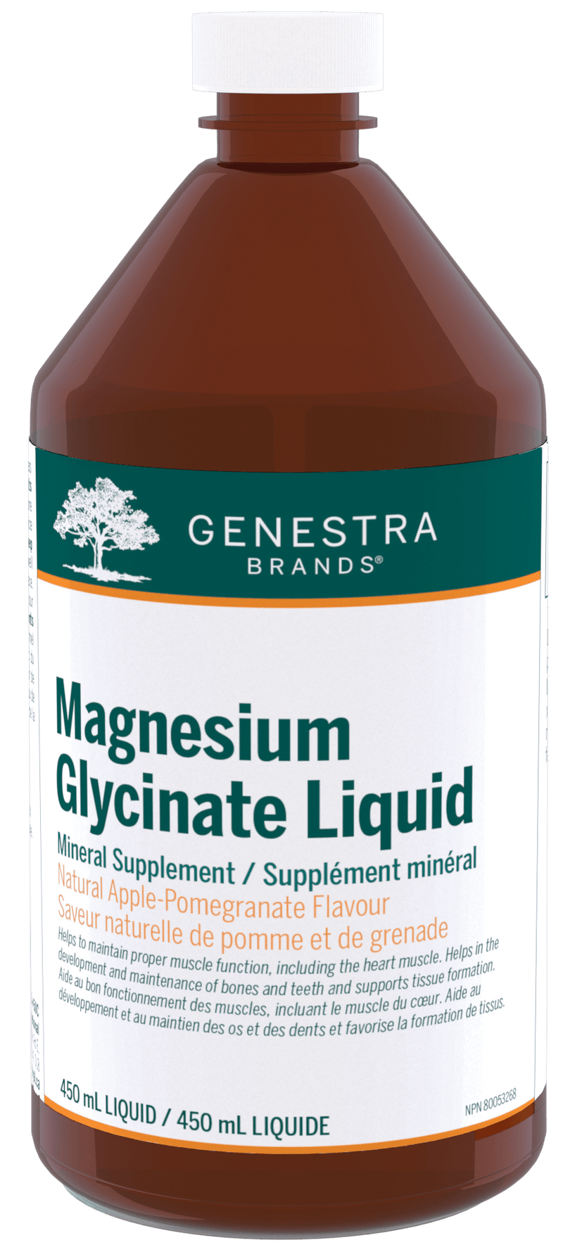 Genestra Magnesium Glycinate Liquid 450mL - Five Natural