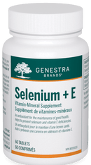 Genestra Selenium+E 60 Tablets - Five Natural