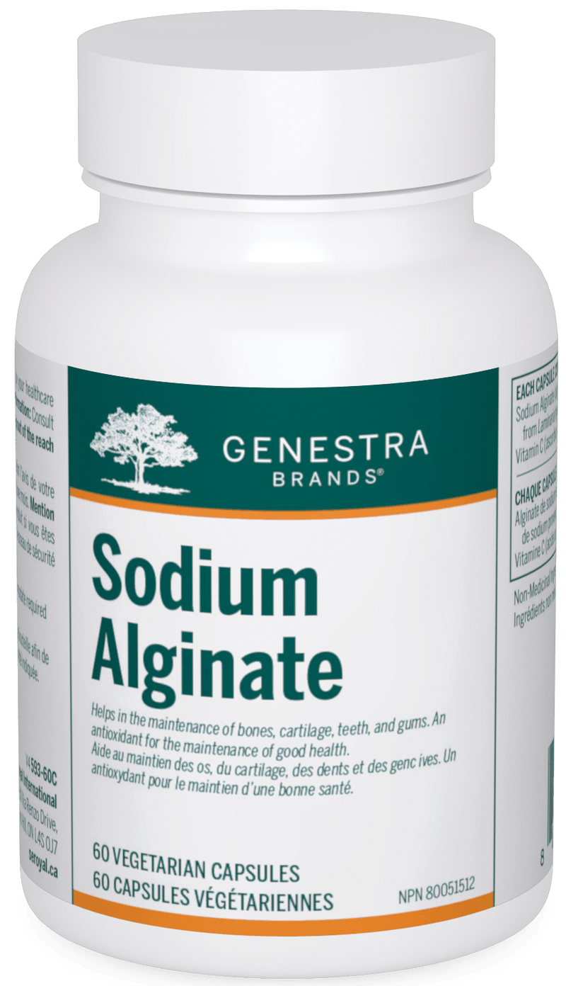 Genestra Sodium Alginate 60 Capsules - Five Natural