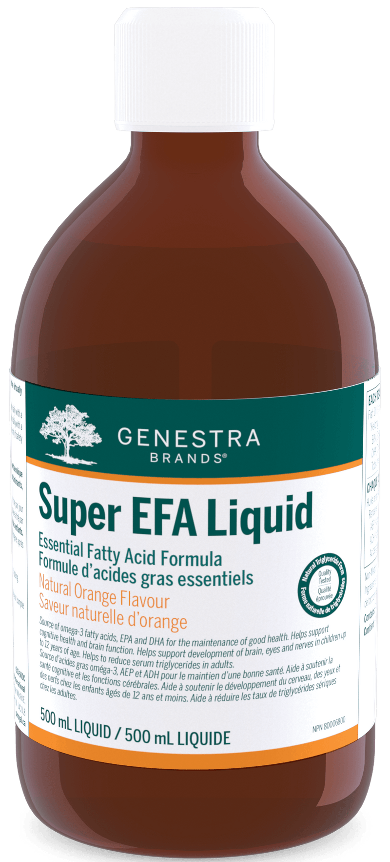 Genestra Super EFA Liquid (Orange) 500mL - Five Natural