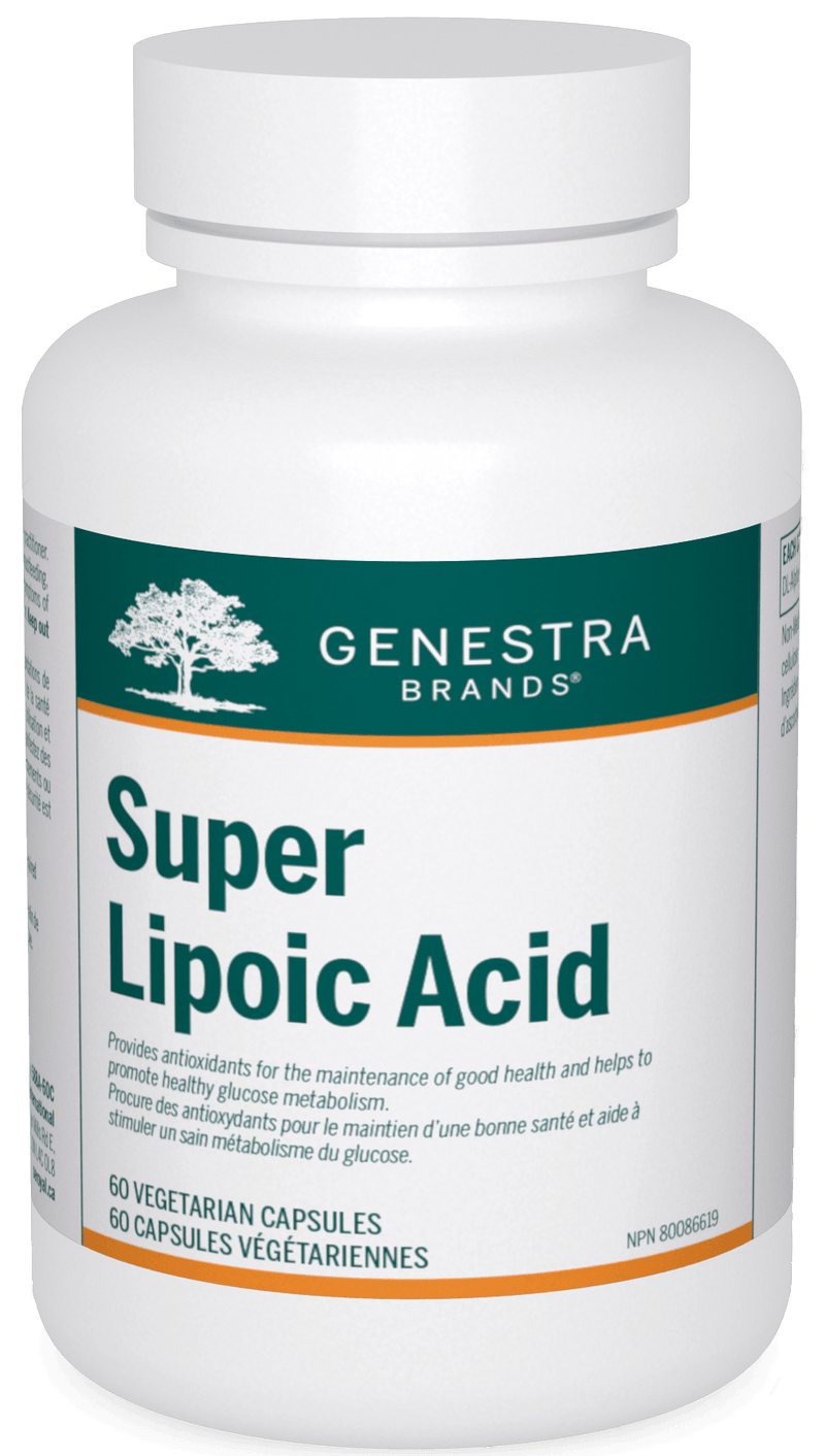 Genestra Super Lipoic Acid 60 Veg Capsules - Five Natural