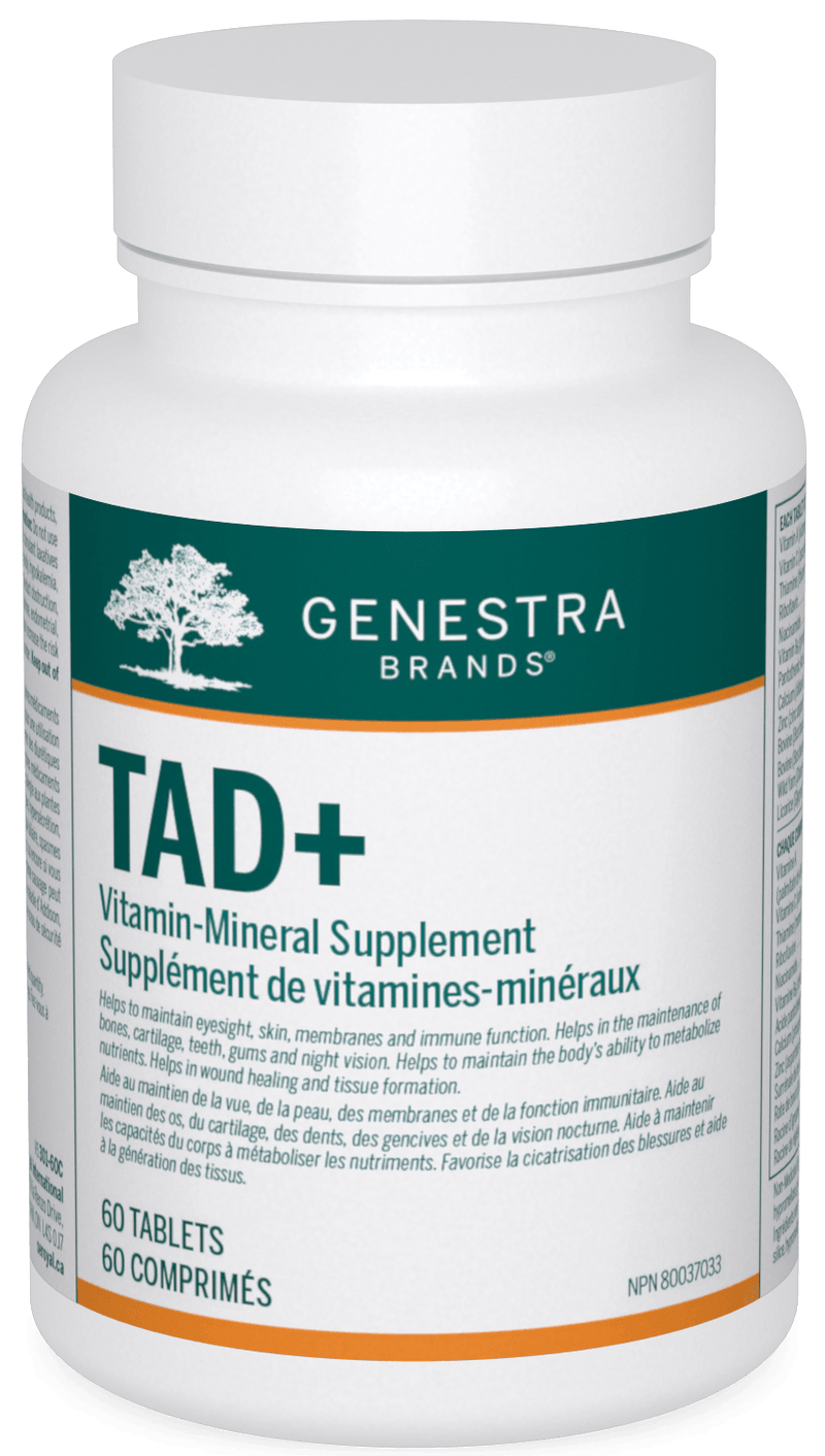 Genestra TAD+ 60 Tablets - Five Natural
