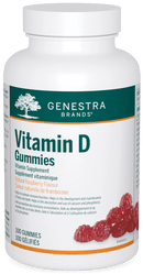 Genestra Vitamin D Raspberry 100 Gummies - Five Natural