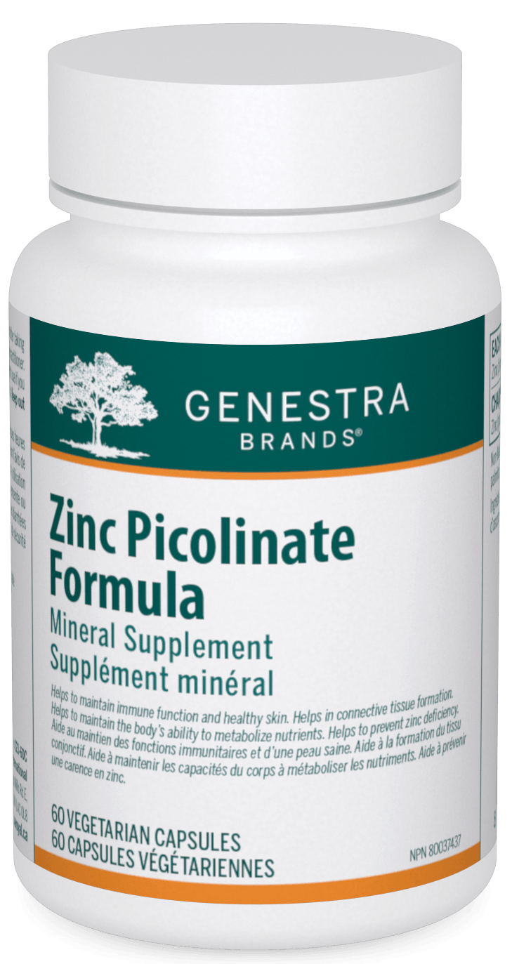 Genestra Zinc Picolinate 60 Capsules - Five Natural