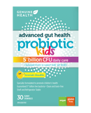 Genuine Health Advanced Gut Health Probiotic For Kids Lemonade 30 Chewables - Five Natural