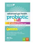 Genuine Health Advanced Gut Health Probiotic For Kids Lemonade 30 Chewables - Five Natural