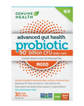 Genuine Health Advanced Gut Health Probiotic Mood 50 Billion CFU 30 Capsules - Five Natural